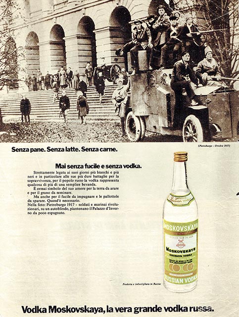 Campagne Luis Ciccognani - Vodka Moskovskaya